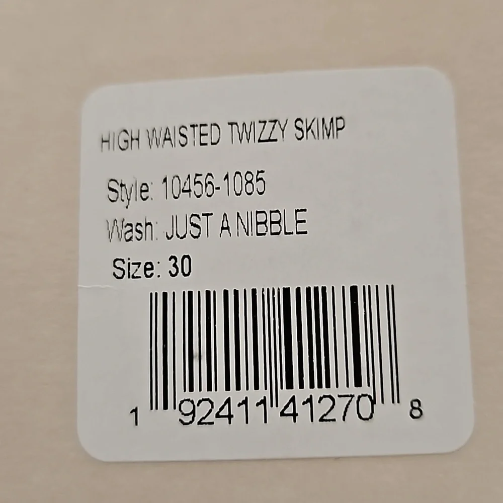💕MOTHER SNACKS!💕 High Waisted Twizzy Skimp Jeans ~ Just A Nibble 30 NWT - Picture 15 of 16